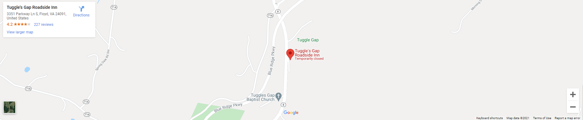 Tuggle's Gap Roadside Inn